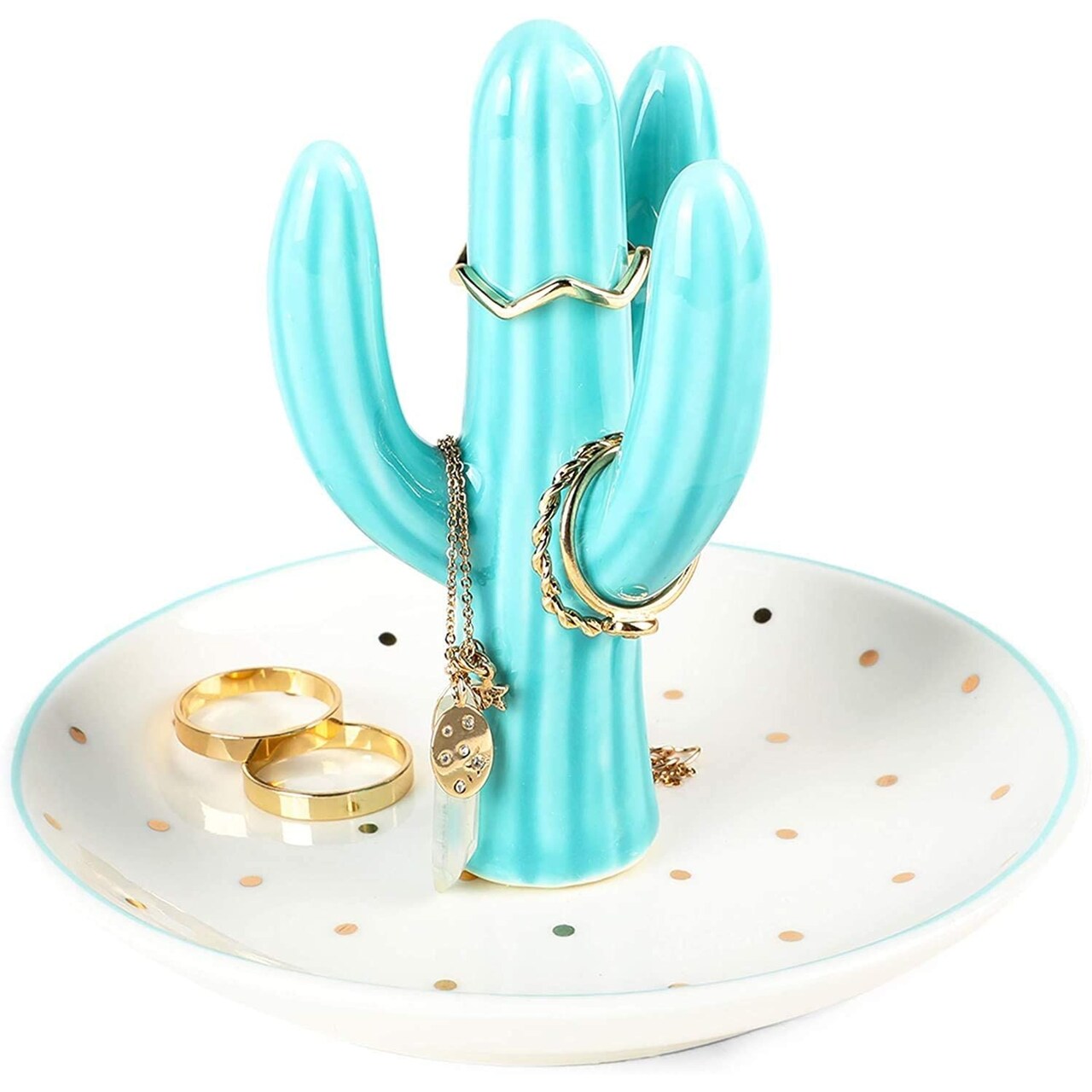 Cactus Ring Holder For Jewelry Wedding Decor Birthday Gift